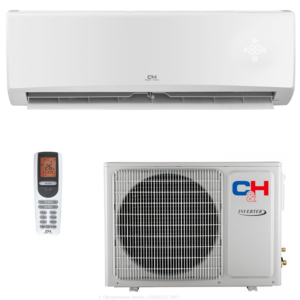 Кондиціонер Cooper&Hunter CH-S18FTXE-NG WI-FI (Alfa Invertor)