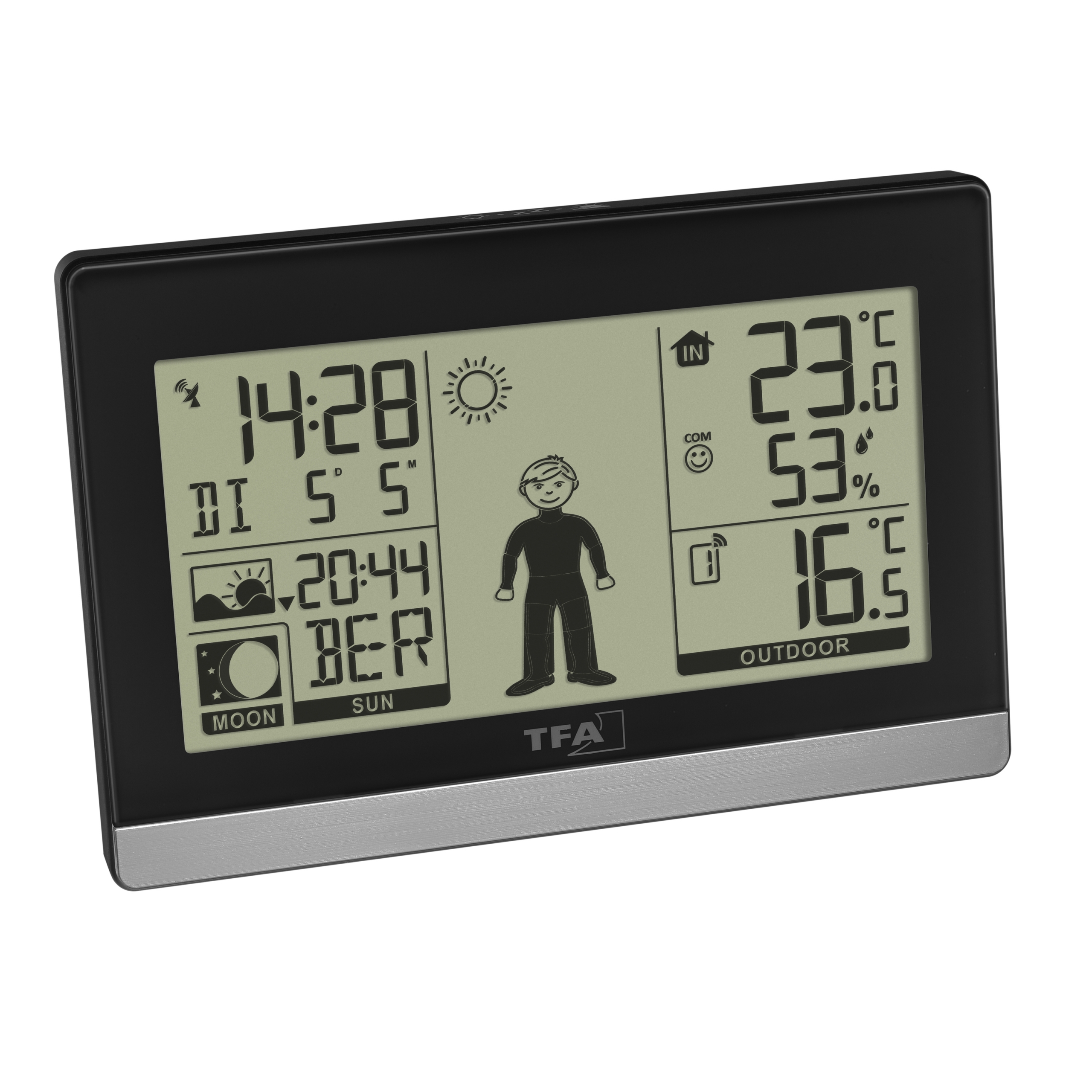 Метеостанція TFA “Weather Boy”, чорний 35115901 51682