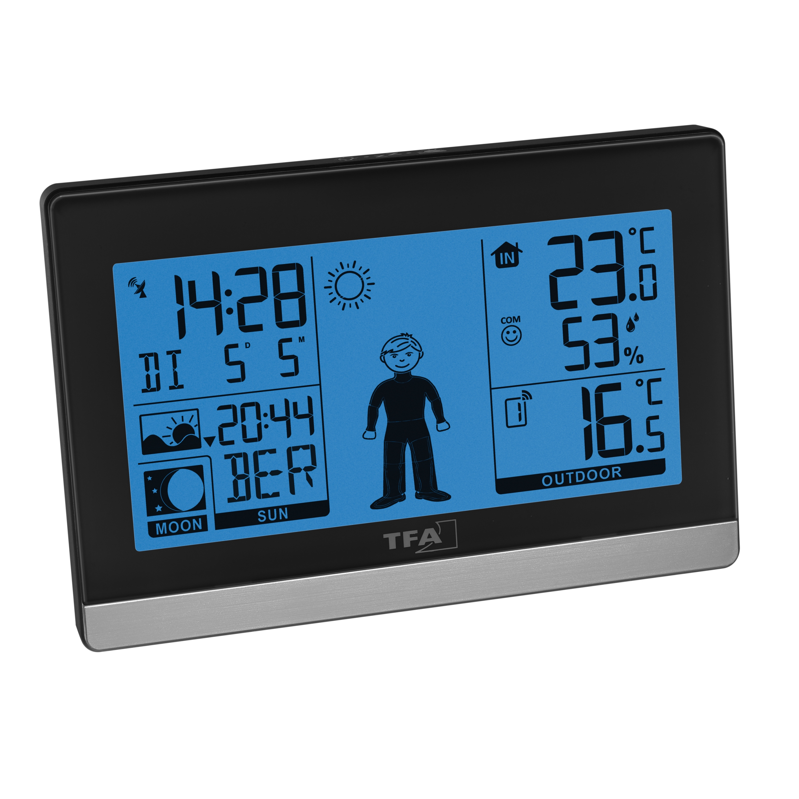Метеостанція TFA “Weather Boy”, чорний 35115901 51683