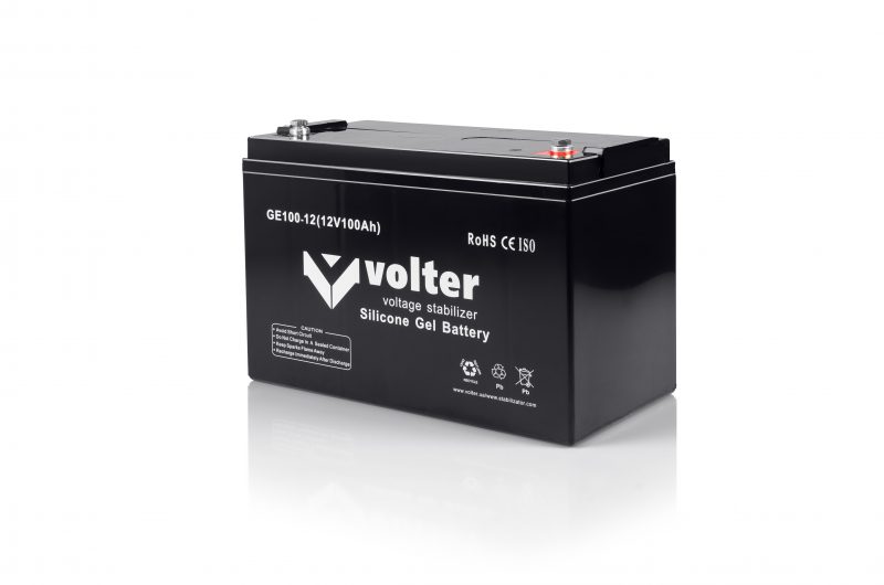Акумуляторна батарея Volter GEL 12В Н 100 Ач