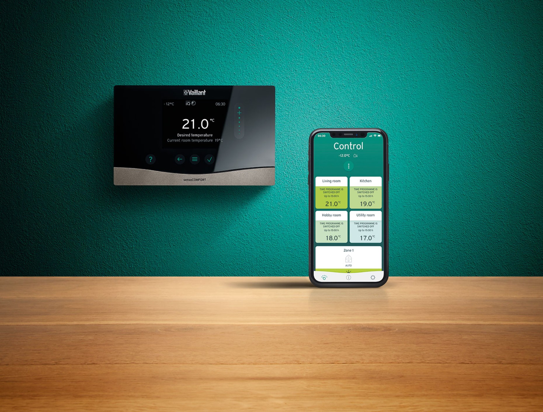 Терморегулятор Vaillant sensoCOMFORT VRC 720 f 53343