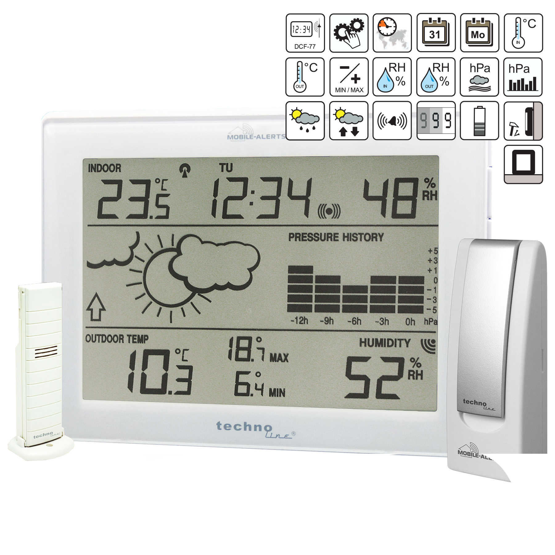 Метеостанція Technoline Mobile Alerts Set MA10006 54804