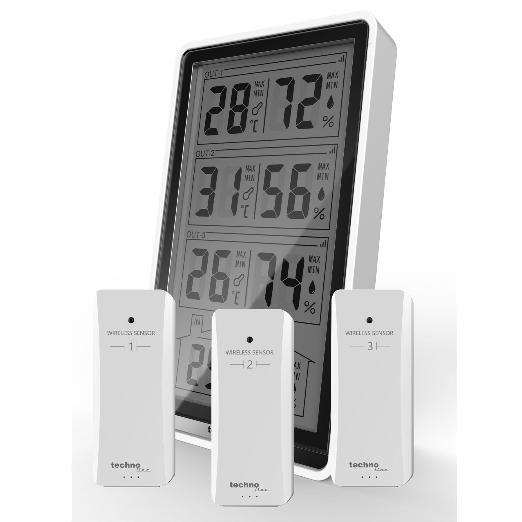 Термогігрометр Technoline WS7060 Black