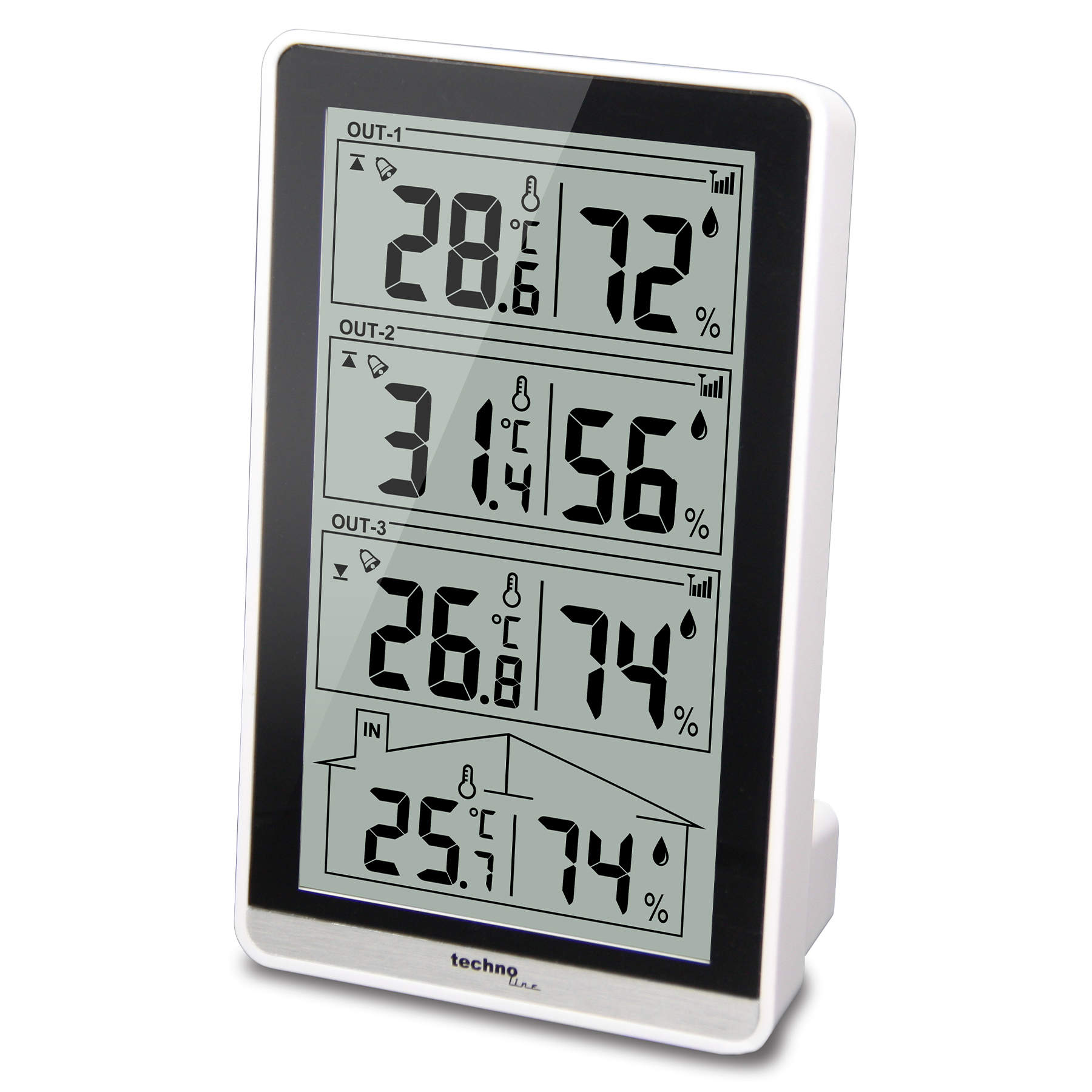 Термогігрометр Technoline WS7060 Black 54851