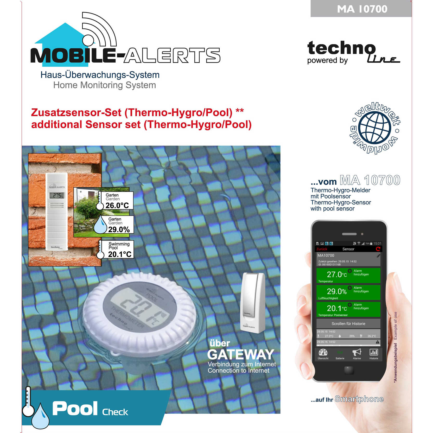 Датчик Technoline Mobile Alerts MA10700 54884