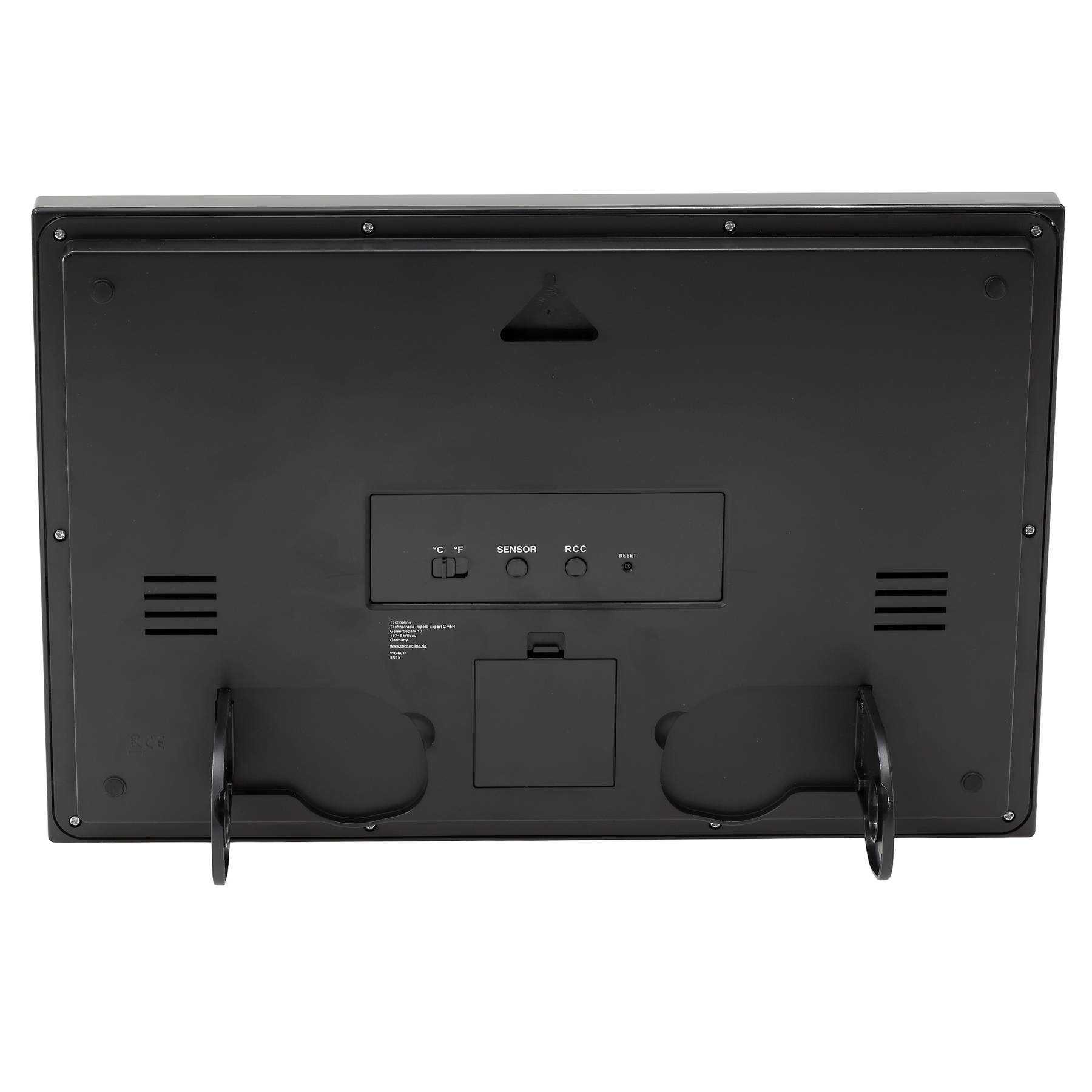 Настінний годинник Technoline WS8011 Black 54873