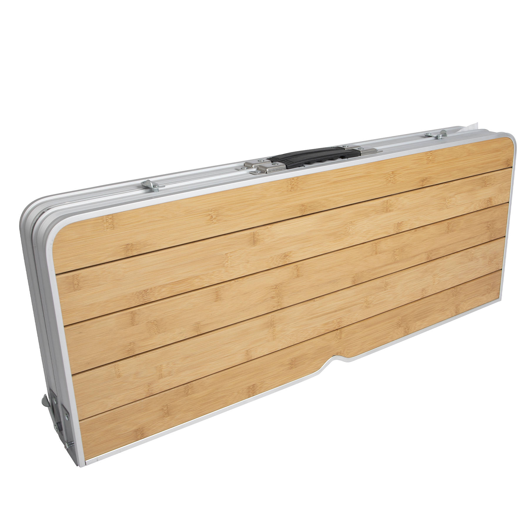 Стіл розкладний Bo-Camp Bamboo Brown/Silver (1404800) DAS301454 54605