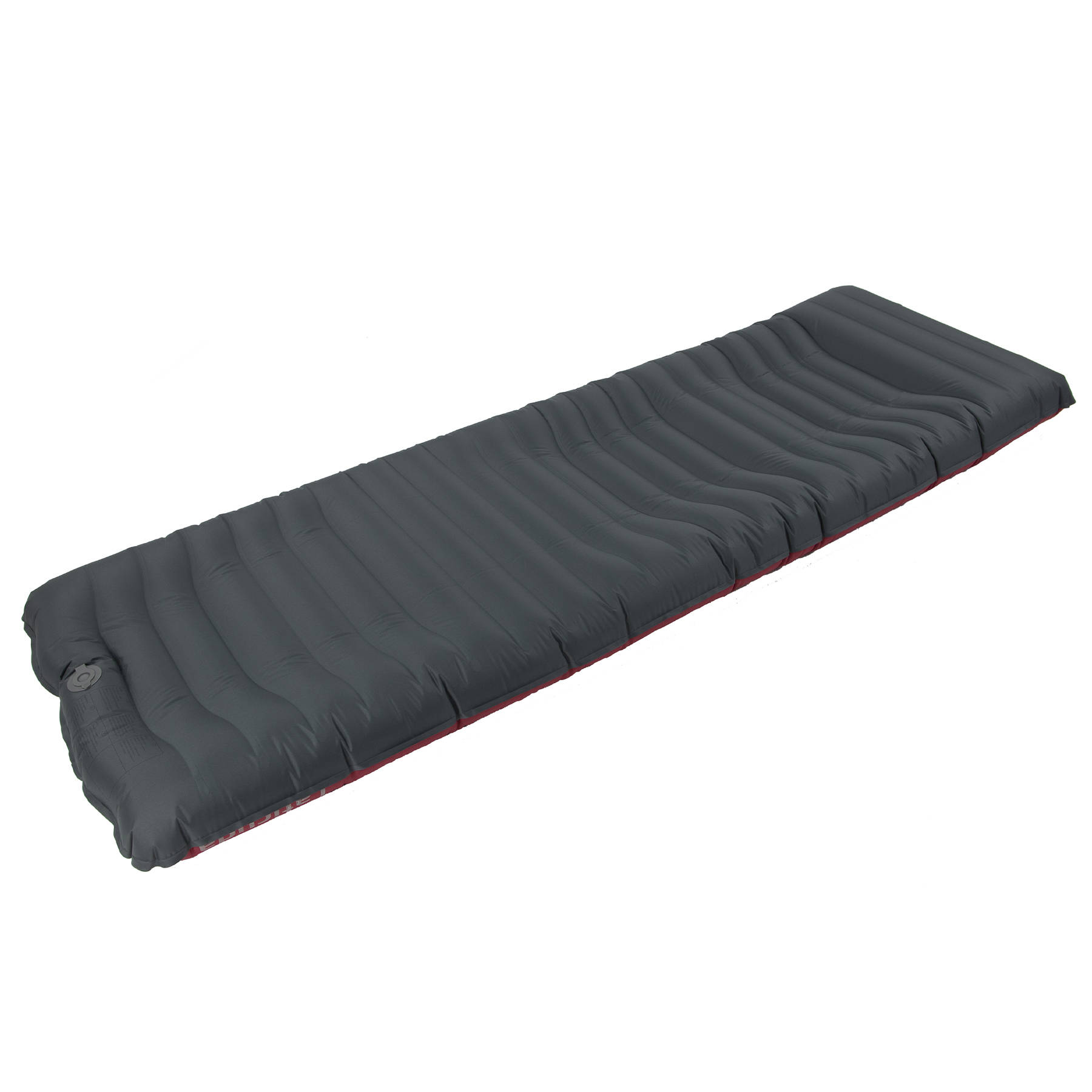 Килимок надувний Bo-Camp Laticuda Ergonomic Gold 191x60x14 cm Grey/Red (3107105) DAS301471 54416
