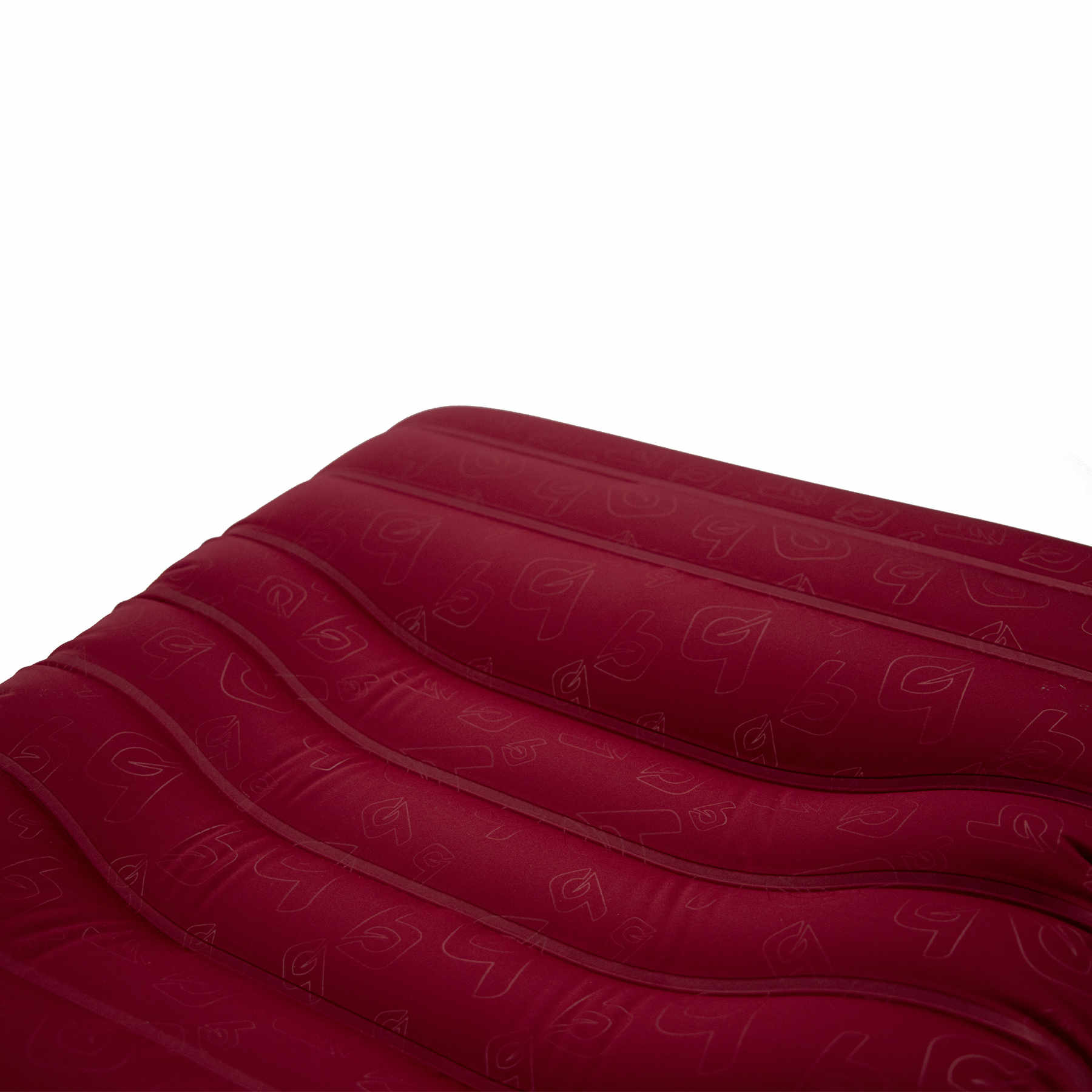 Килимок надувний Bo-Camp Laticuda Ergonomic Gold 191x60x14 cm Grey/Red (3107105) DAS301471 54418