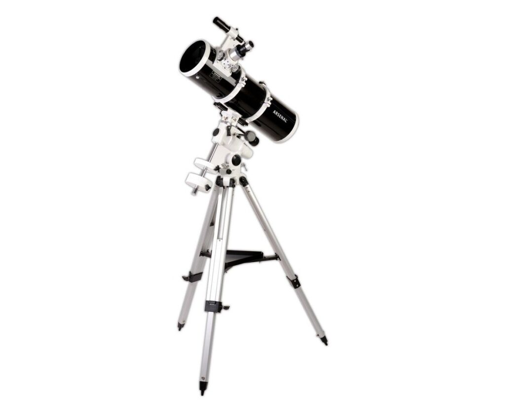 Телескоп Arsenal – Synta 150/750, EQ3-2, рефлектор Ньютона, з окулярами PL6.3 та PL17 (150750EQ3-2)