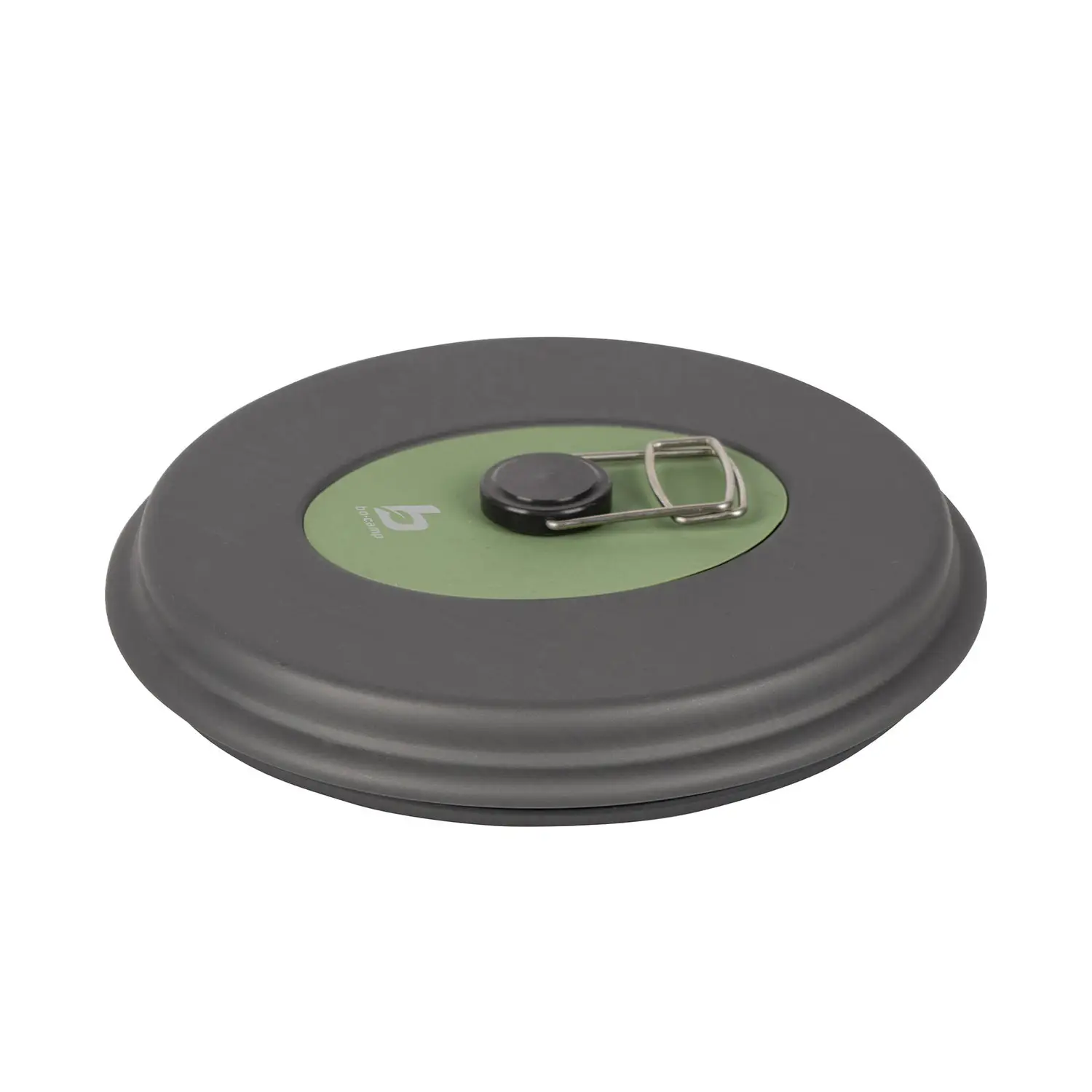 Набір столового посуду Bo-Camp Explorer 4 штуки з жорстким анодованим покриттям сірого/зеленого кольору (2200244) 63671