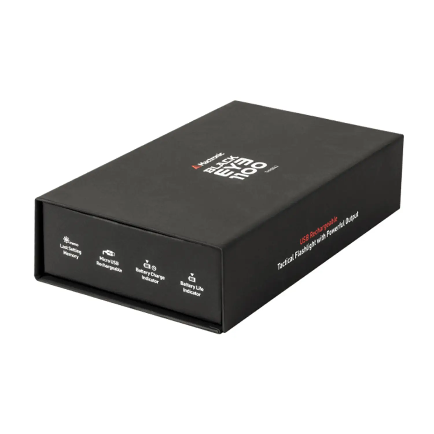 Ліхтар тактичний Mactronic Black Eye 1100 (1100 Lm) USB Rechargeable (THH0043) 67845