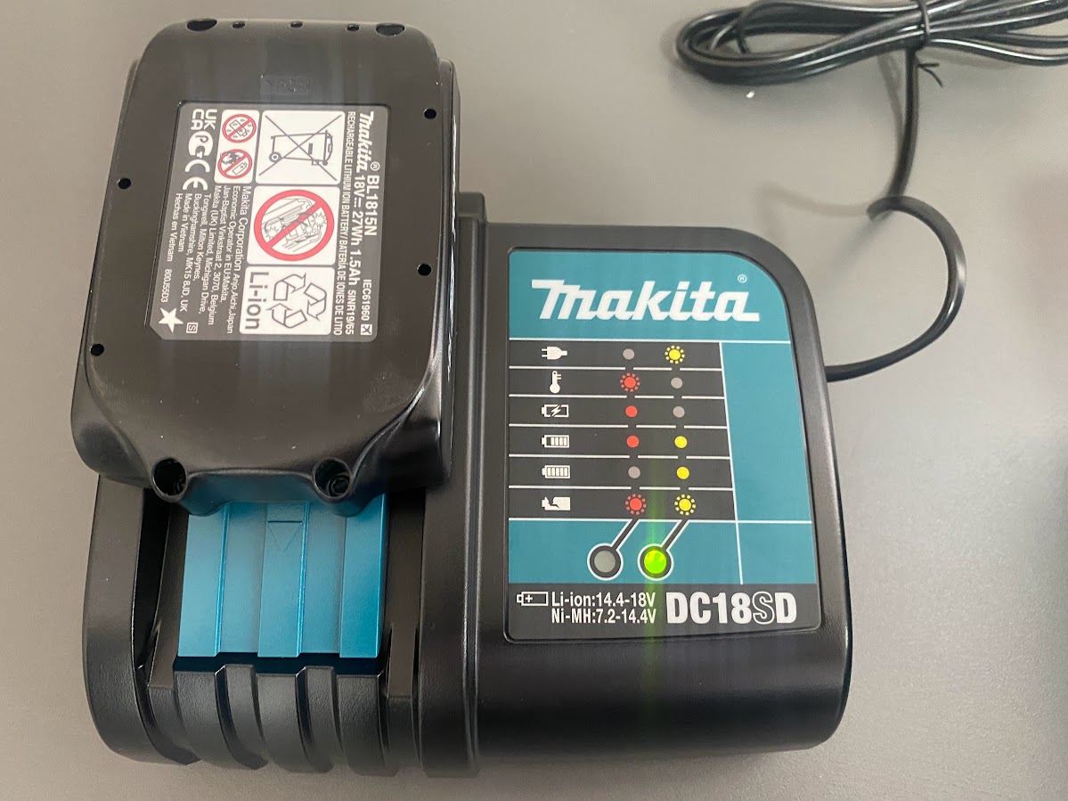 Акумуляторний дриль-шурупокрут Makita DDF453SYE (2 АКБ 18 V 1,5 AH + ЗП) 88106