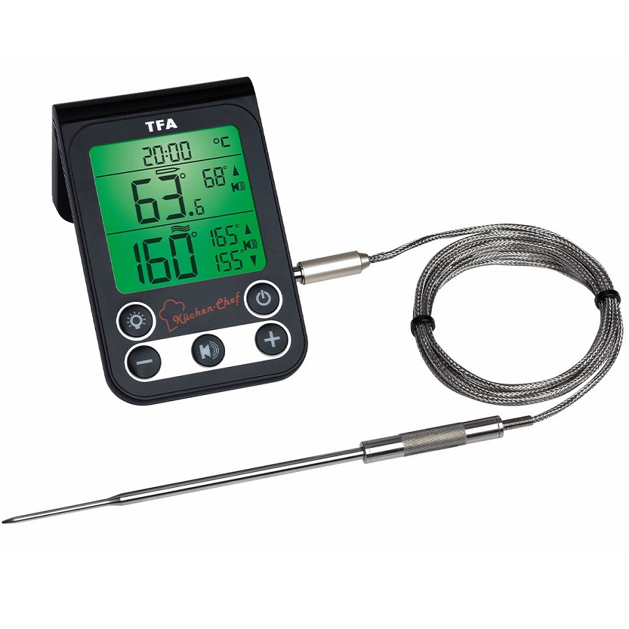 Термометр для духовки або гриля цифровий TFA «Küchen-Chef» 14151201