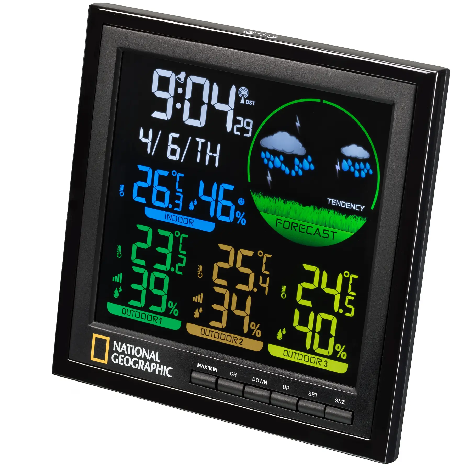 Метеостанція National Geographic VA Colour LCD 3 Sensors  (9070700) 77548