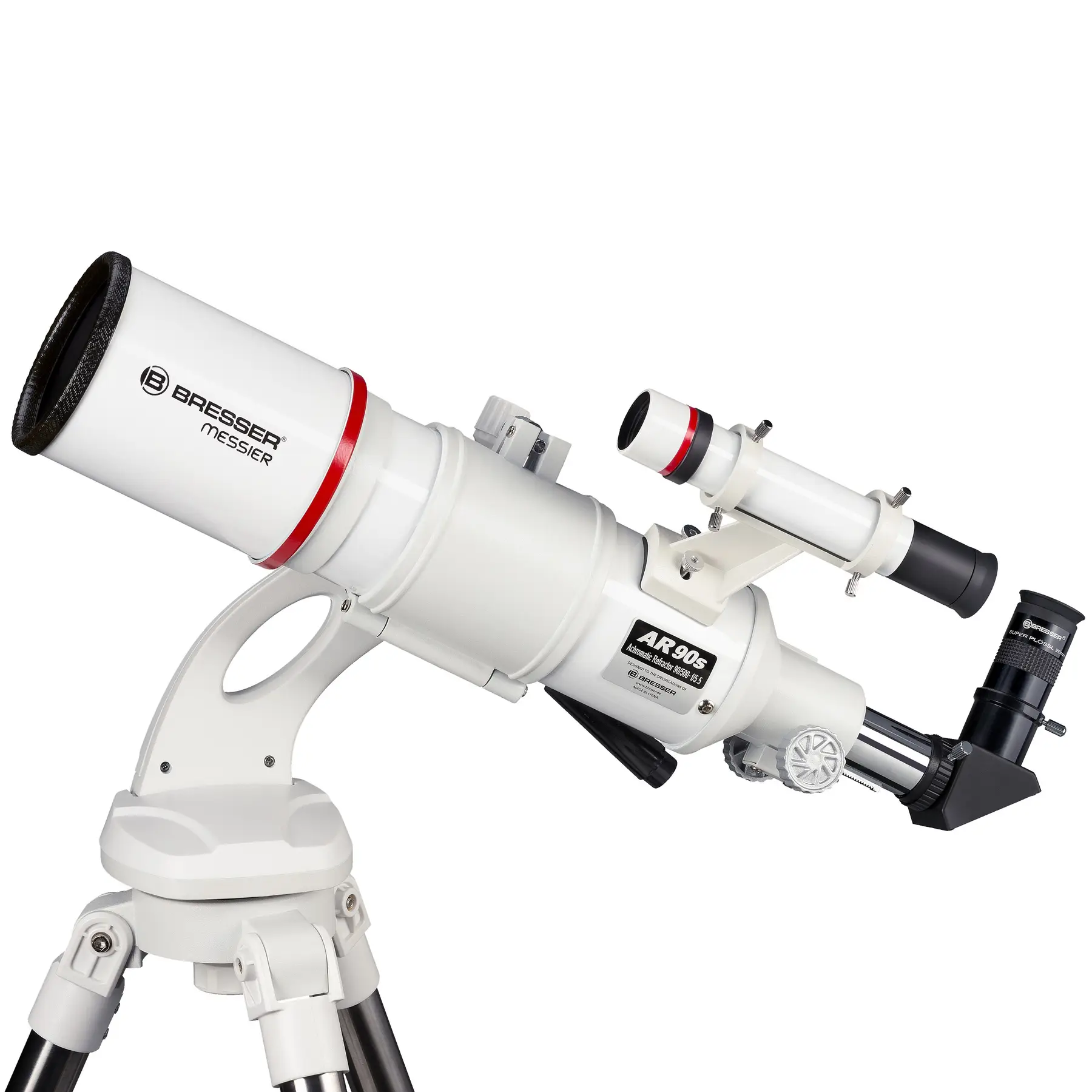 Телескоп Bresser Messier AR-90s/500 NANO AZ з сонячним фільтром (4790505) 82935