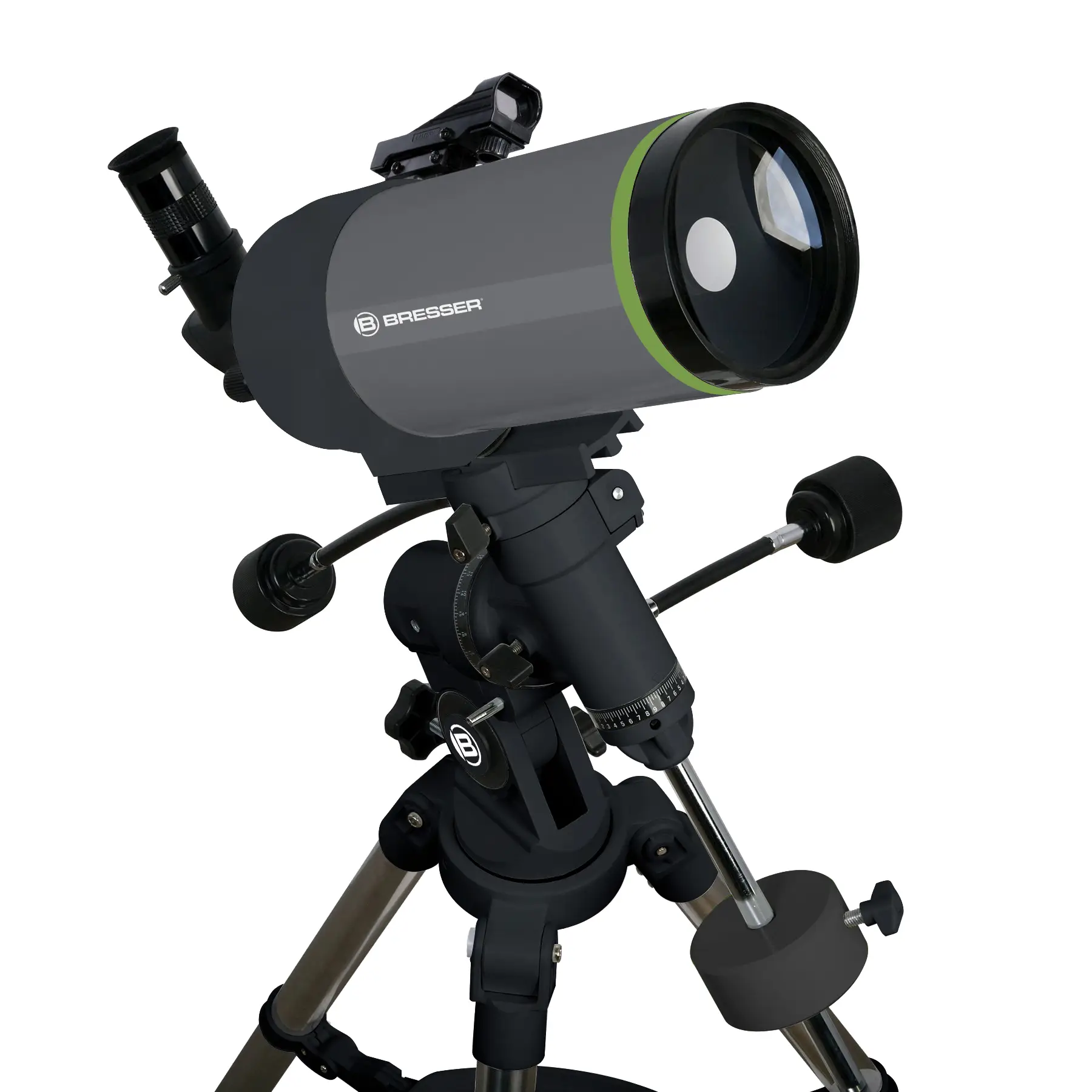 Телескоп Bresser FirstLight MAC 100/1400 EQ3 з адаптером для смартфона (9621802) 82985