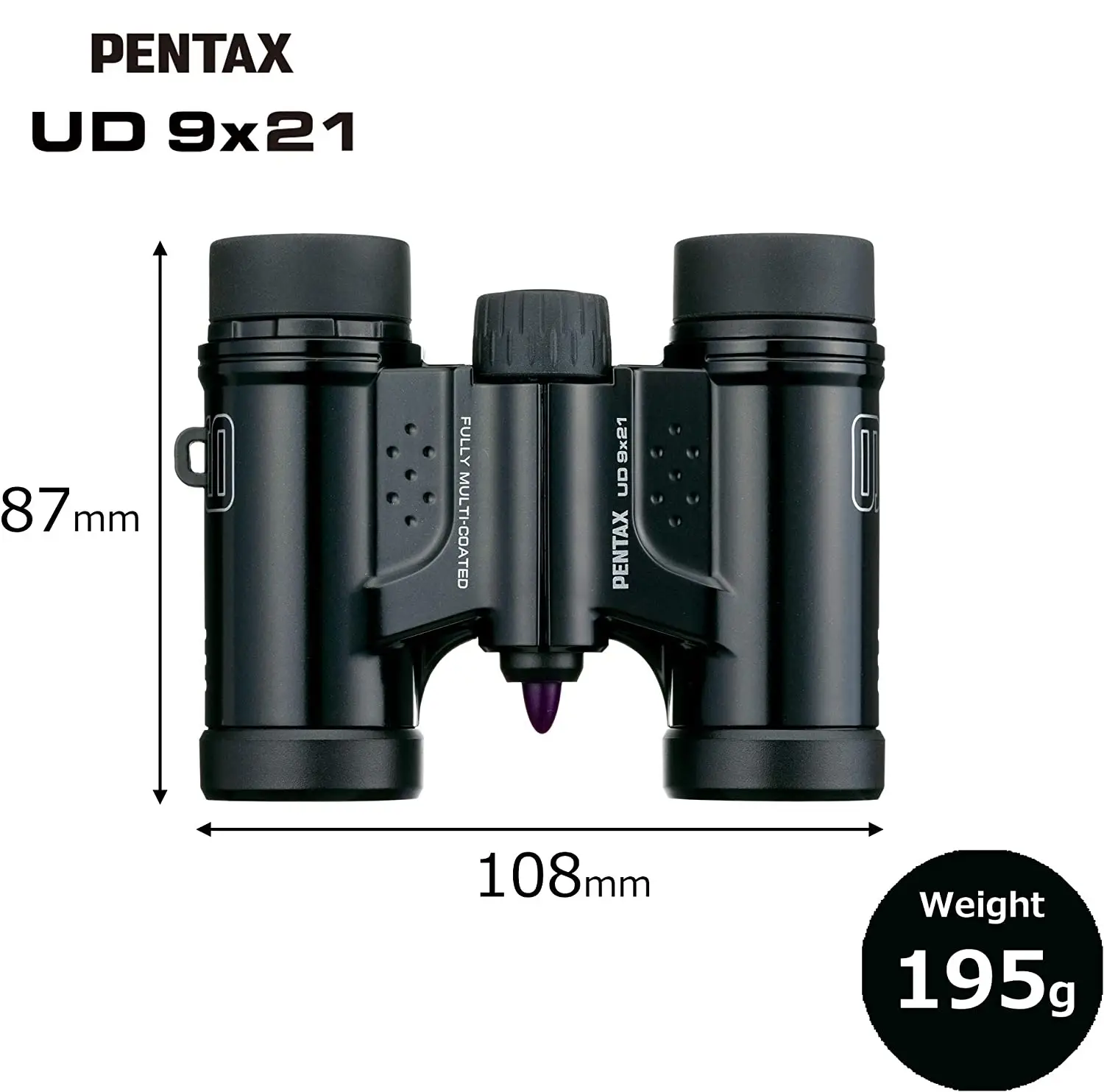 Бінокль Pentax UD 9×21 (61811) 81051