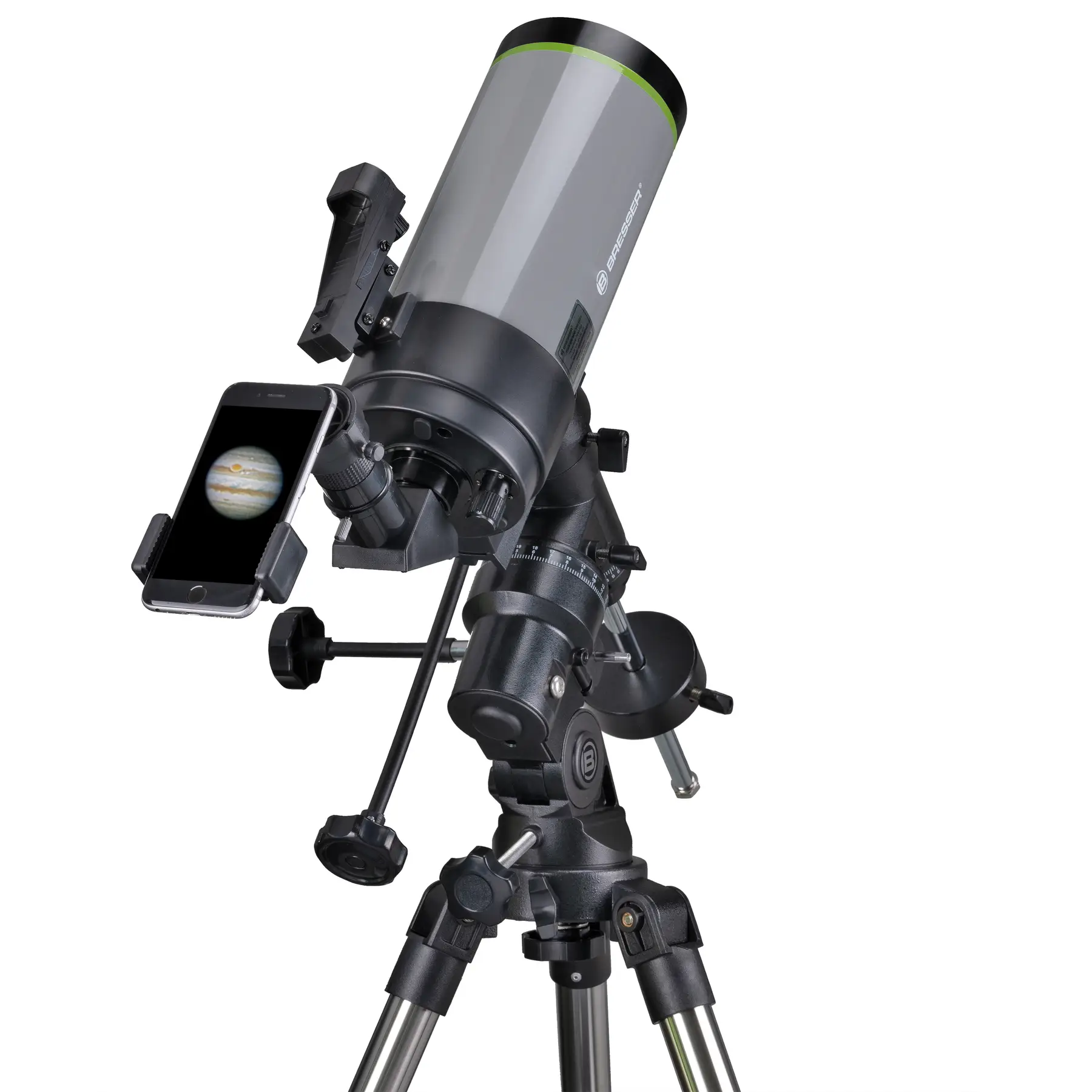 Телескоп Bresser FirstLight MAC 100/1400 EQ3 з адаптером для смартфона (9621802) 82993
