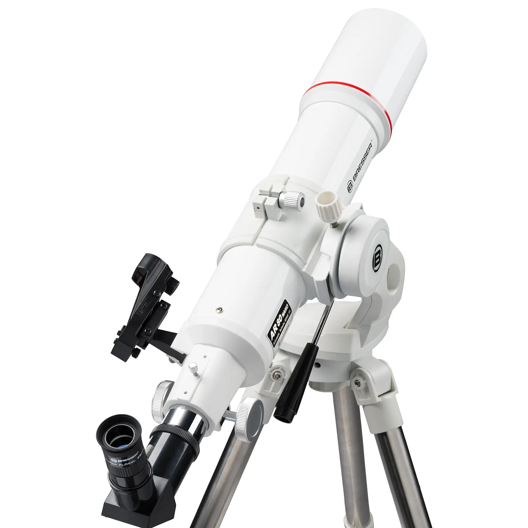 Телескоп Bresser Nano AR-80/640 AZ з сонячним фільтром і адаптером для смартфона (4580640) 82899