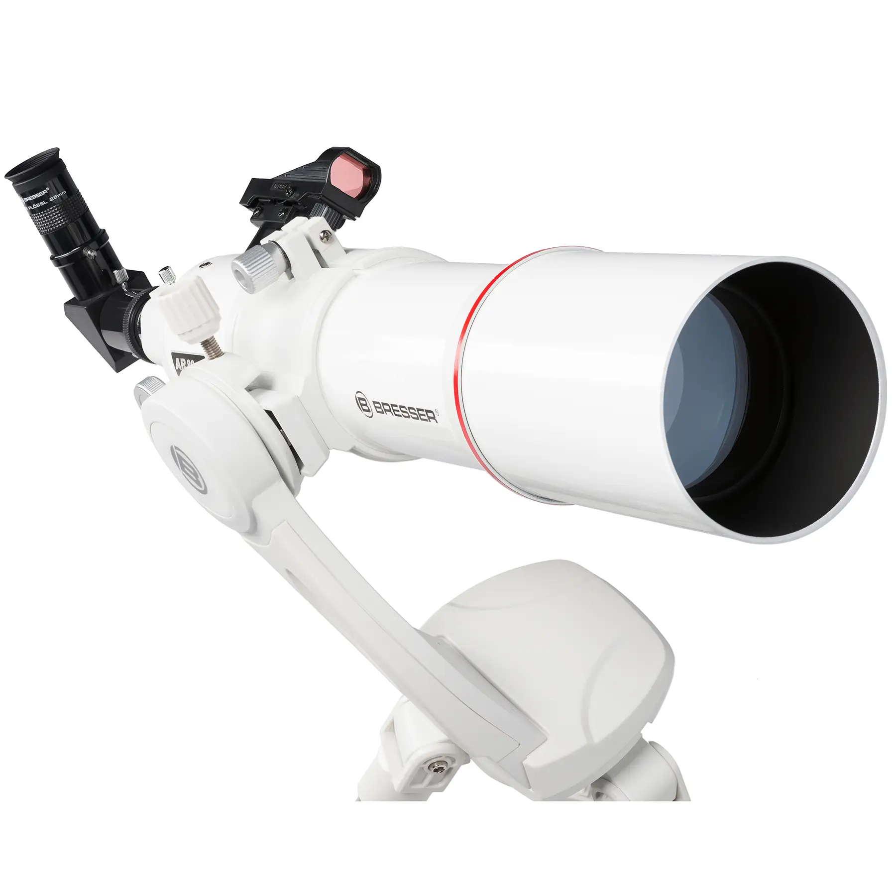 Телескоп Bresser Nano AR-80/640 AZ з сонячним фільтром і адаптером для смартфона (4580640) 82901