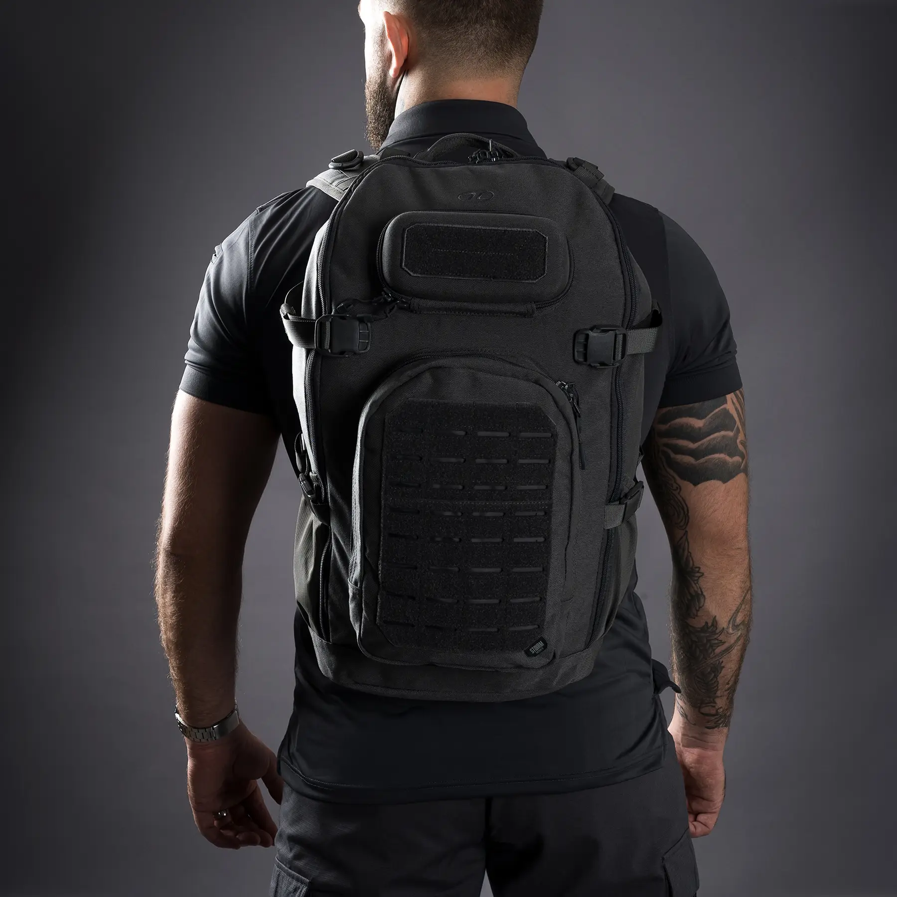 Рюкзак тактичний Highlander Stoirm Backpack 25L Black (TT187-BK) 85783