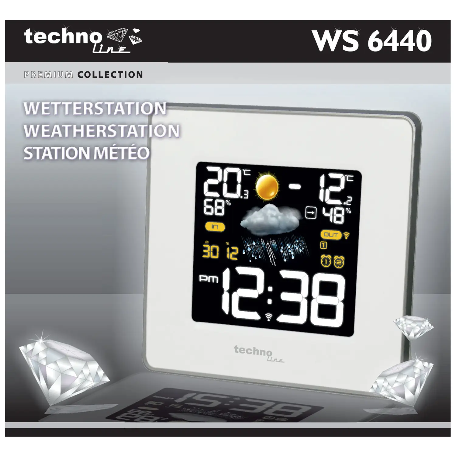 Метеостанція Technoline WS6440 White (WS6440) 90518
