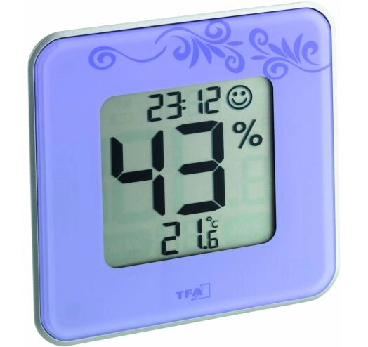 Термогигрометр цифровий TFA “Style” фіолетовий 30502111