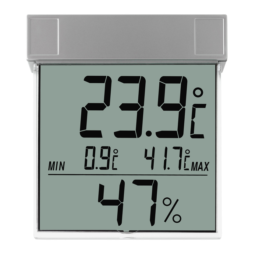 Термогигрометр цифровой оконный TFA «Vision» 305020
