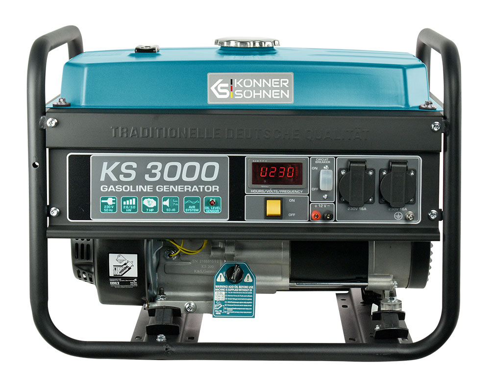 Бензиновий генератор Könner&Söhnen KS 3000