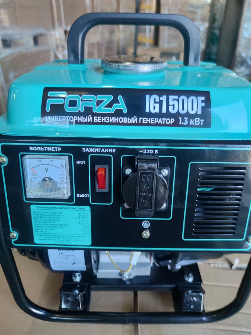 Бензиновий інверторний генератор FORZA IG1500F 94195