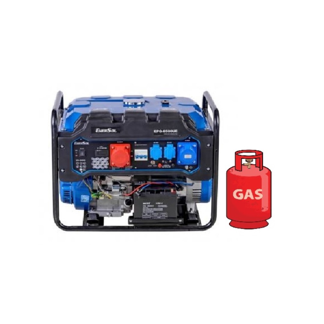Газобензиновий генератор EnerSol EPG-8500UE DD0003528
