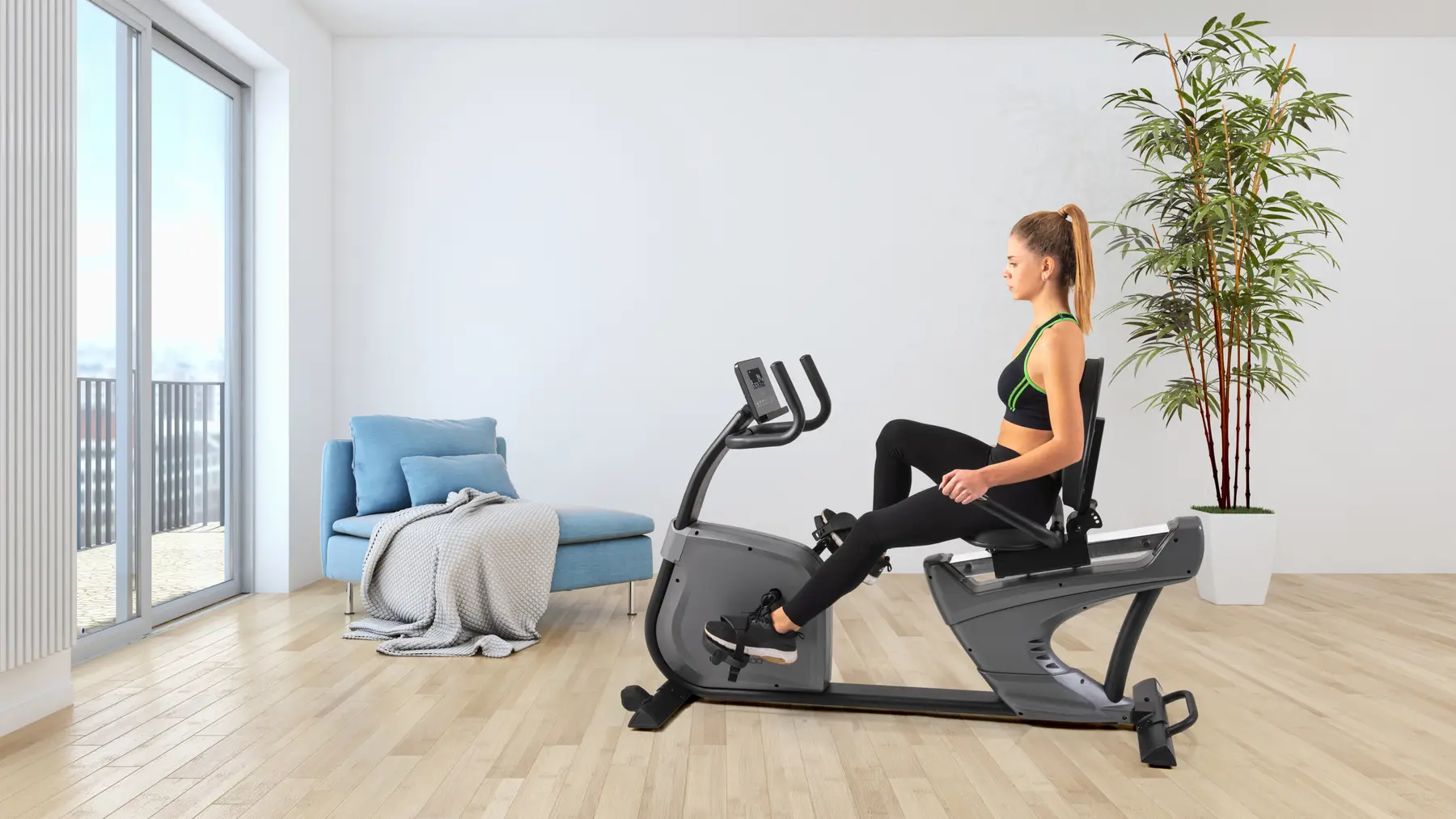 Горизонтальний велотренажер Toorx Recumbent Bike BRXR 3000 (BRX-R3000) 95497