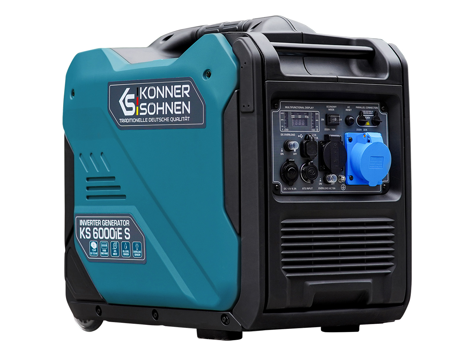 Бензиновий інверторний генератор Könner&Söhnen KS 6000iE S ATS 91910