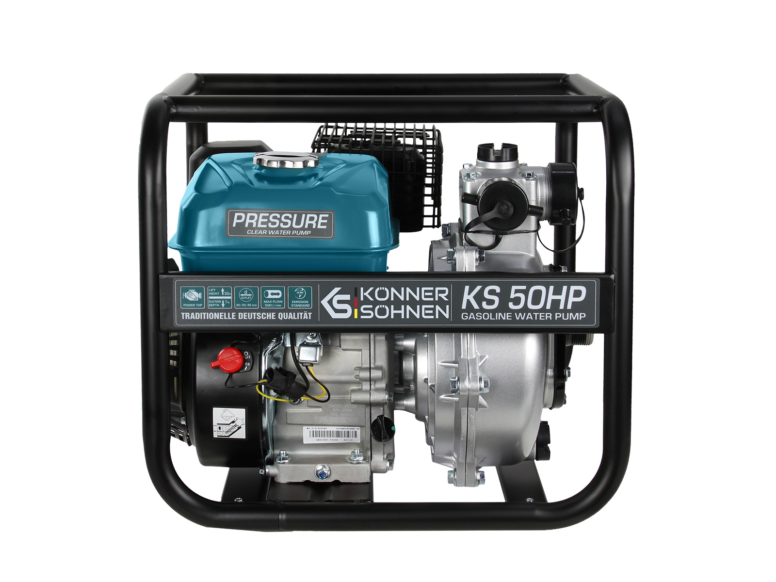 Мотопомпа для чистої води Könner&Söhnen KS 50 HP