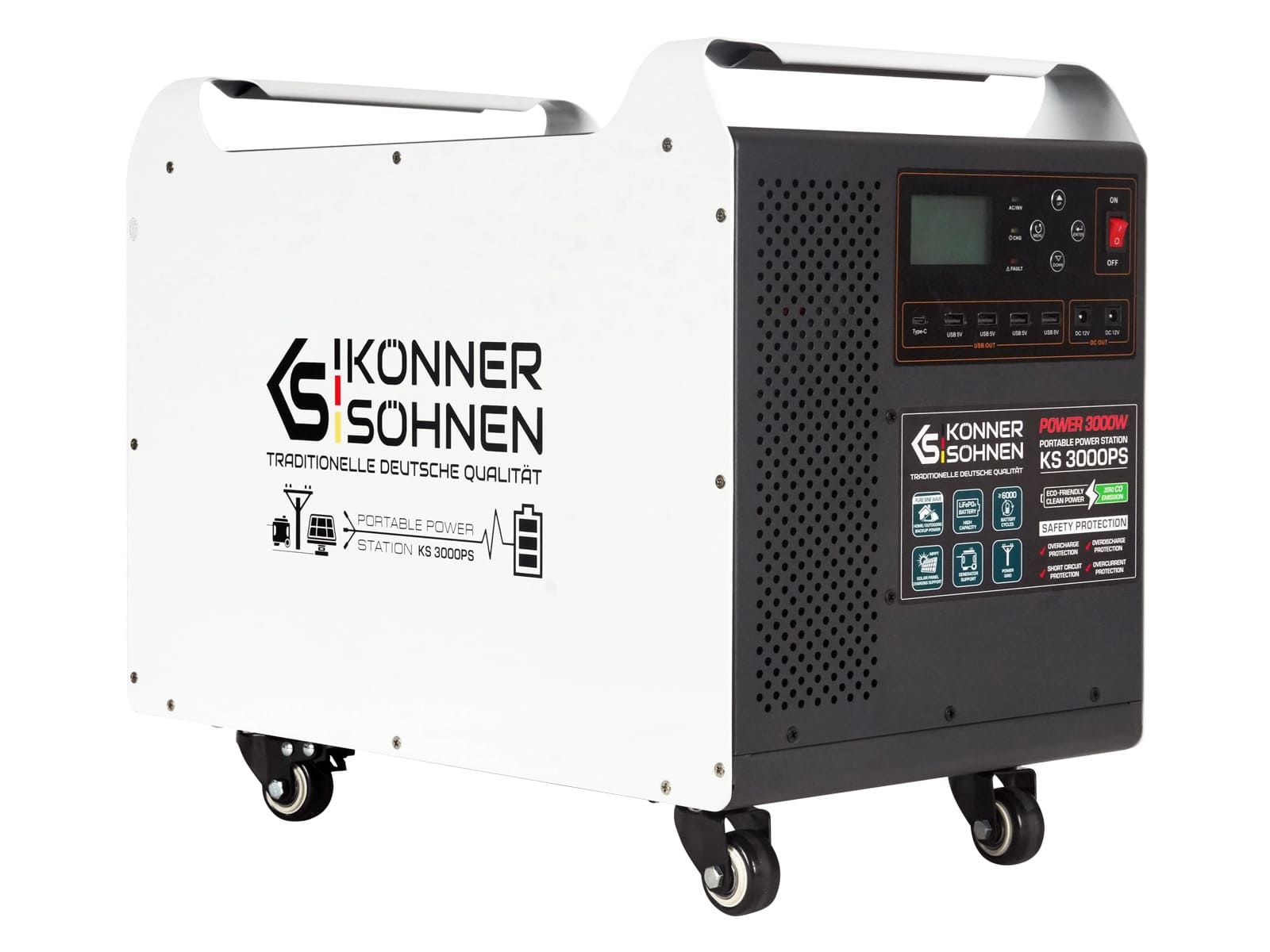 Електростанція портативна Könner&Söhnen KS 3000PS 100986