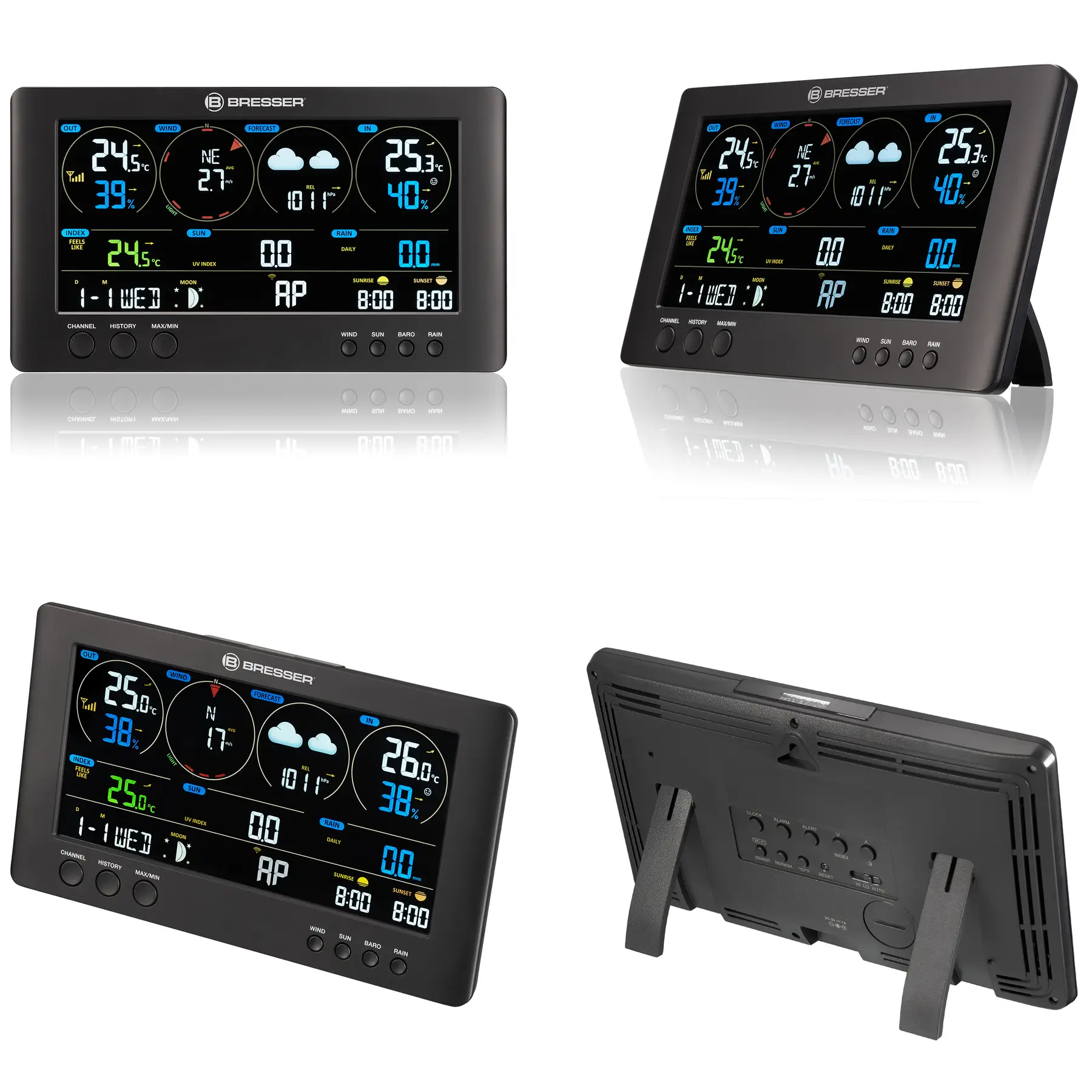 Метеостанція Bresser WIFI ClearView Weather Center 7-in-1 Sensor (7002586) 102579