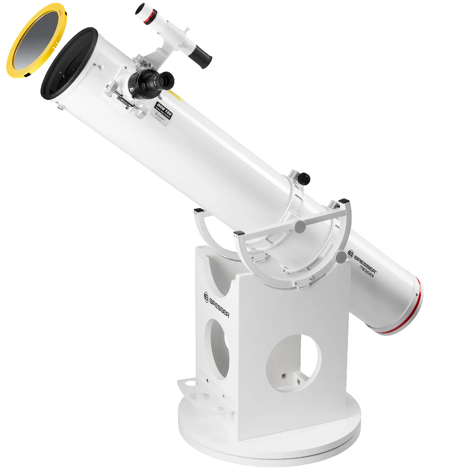 Телескоп Bresser Messier 6″ 150/1200 Dobson Planetary з сонячним фільтром (4716416)