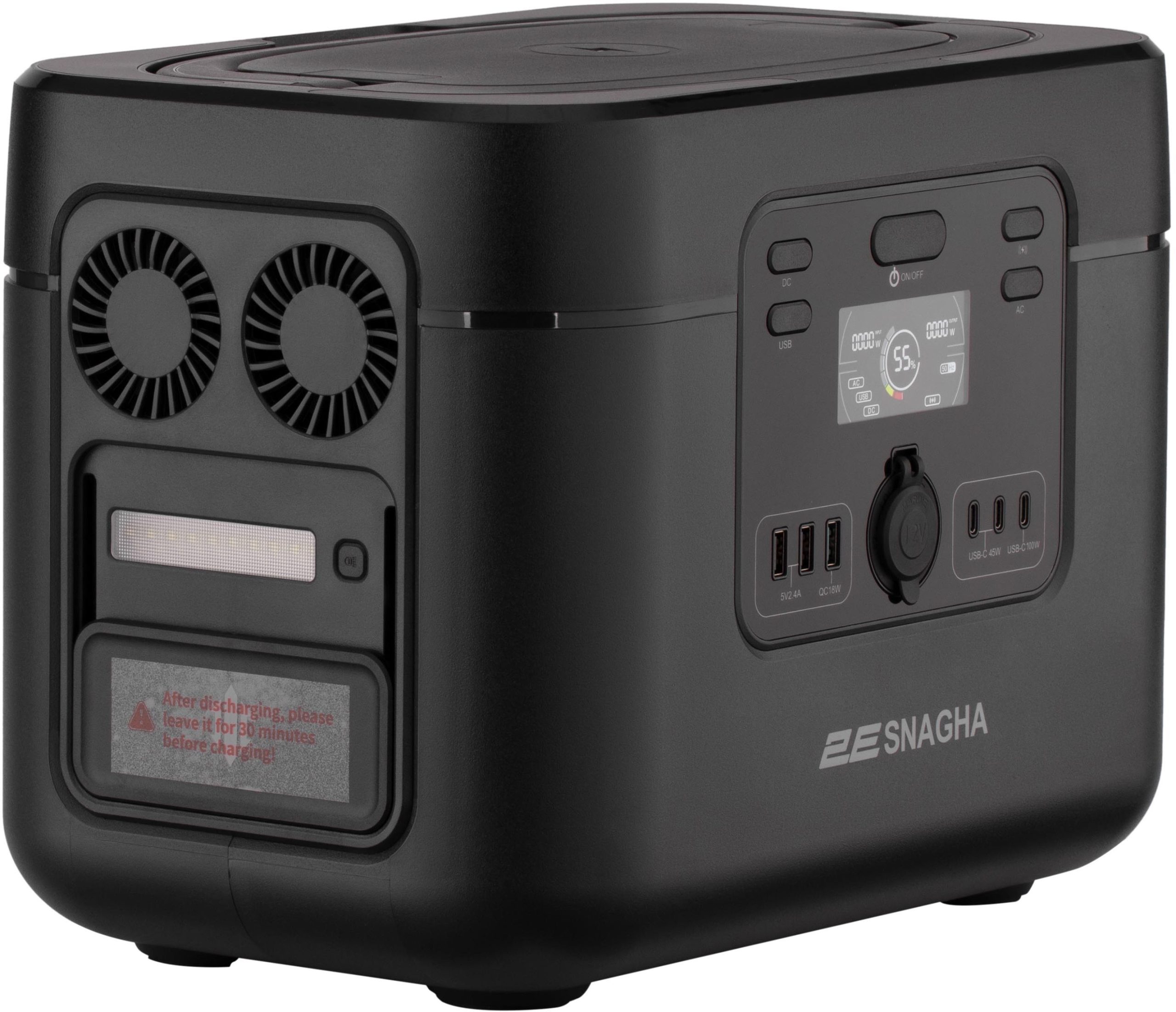 Зарядна станція 2E Snagha 2 1200W 1050Wh (2E-PPS1210-2) 105240