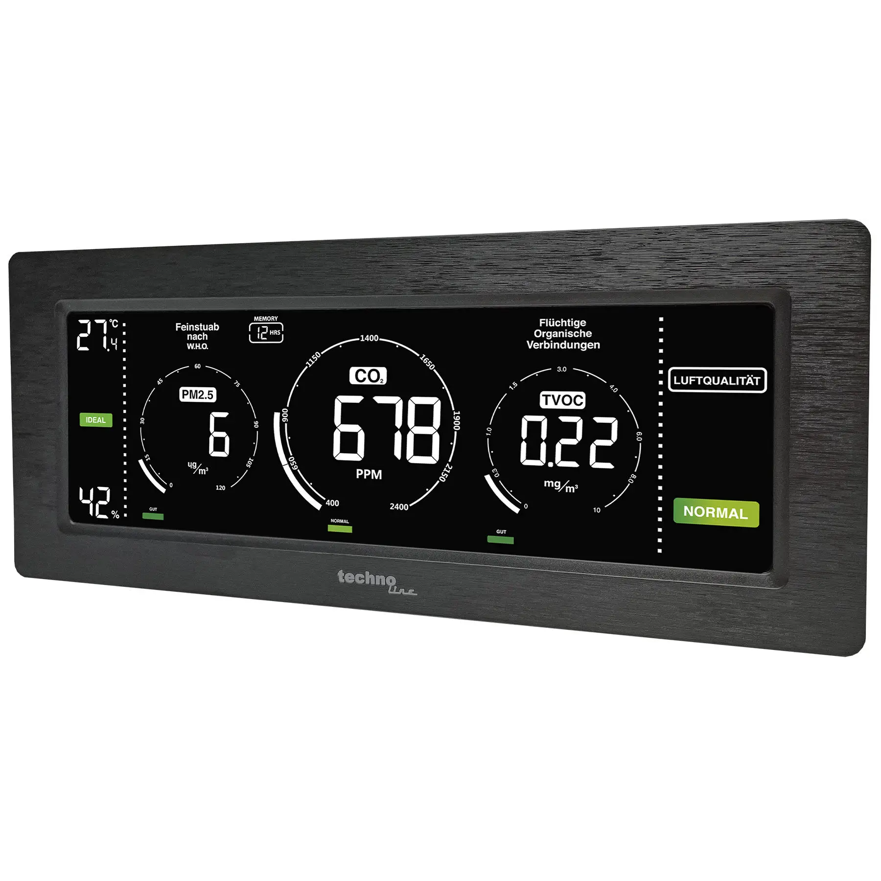 Метеостанція Technoline WL1035 Black (WL1035) 108617