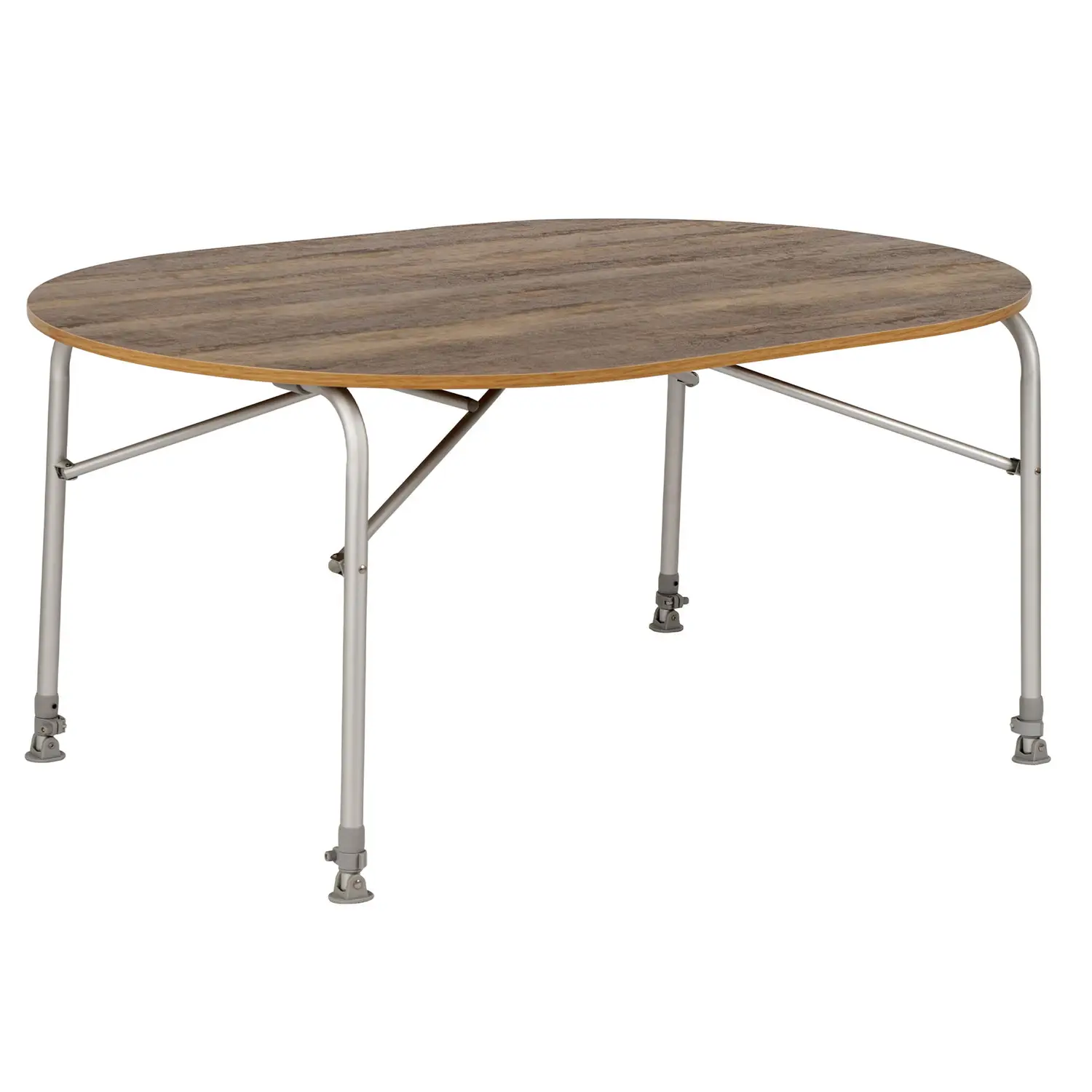 Стіл Bo-Camp Feather Oval 130×90 cm Brown (1404466) 107486