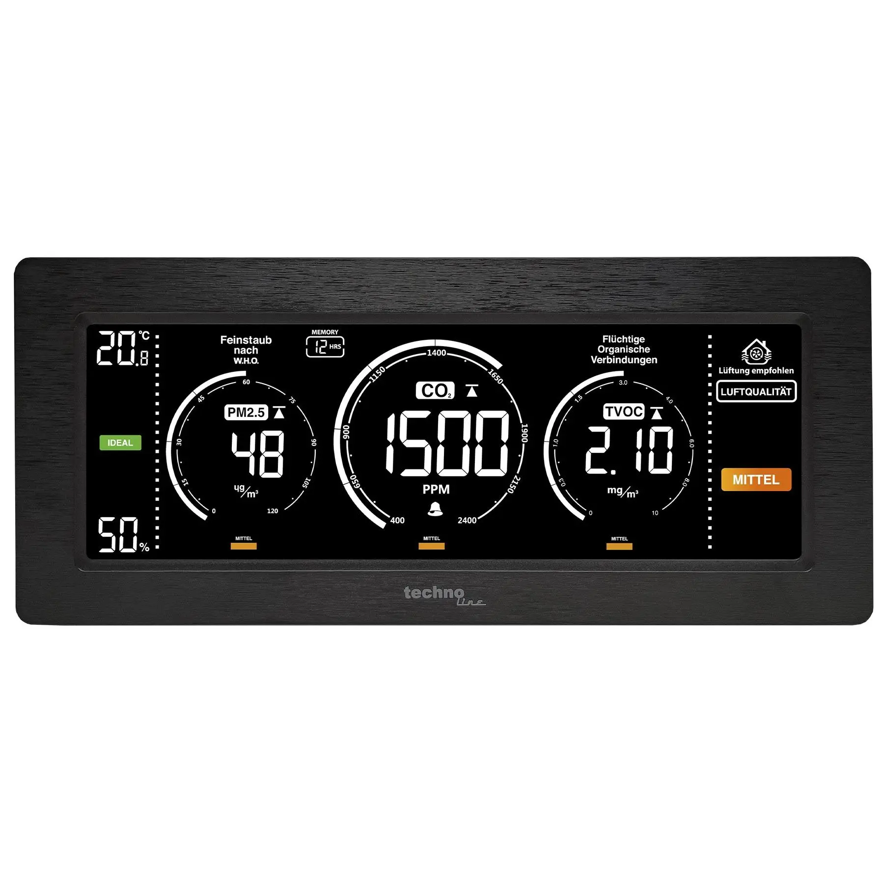 Метеостанція Technoline WL1035 Black (WL1035) 108631