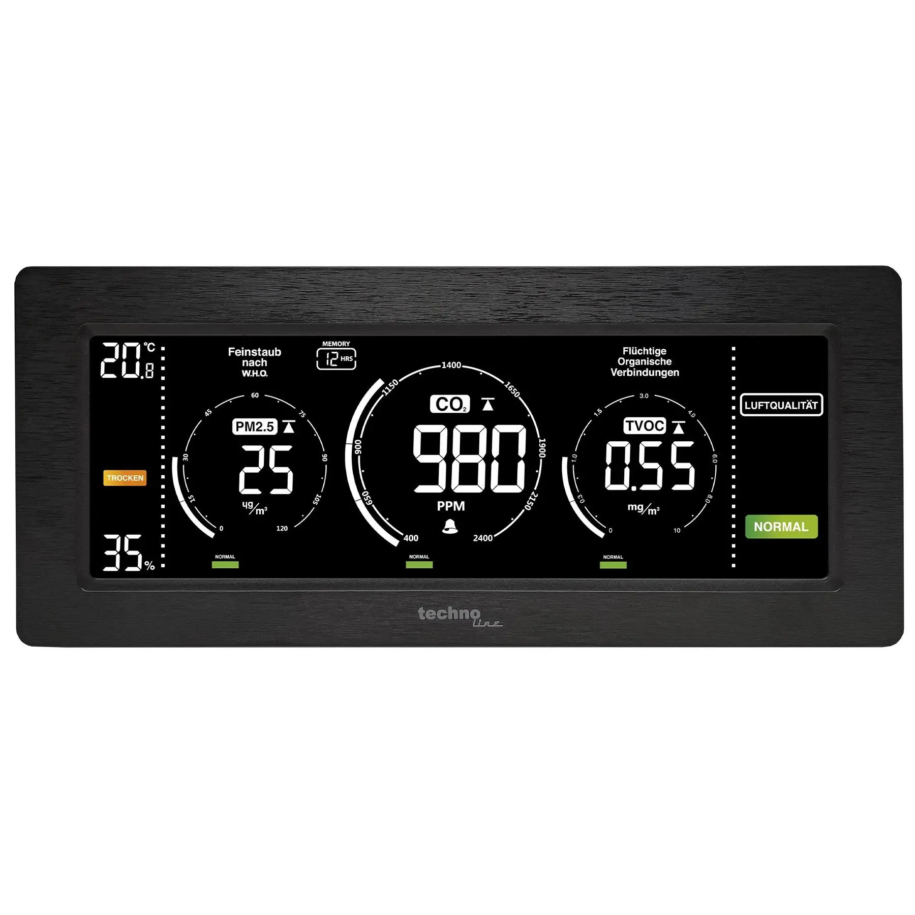 Метеостанція Technoline WL1035 Black (WL1035) 108633