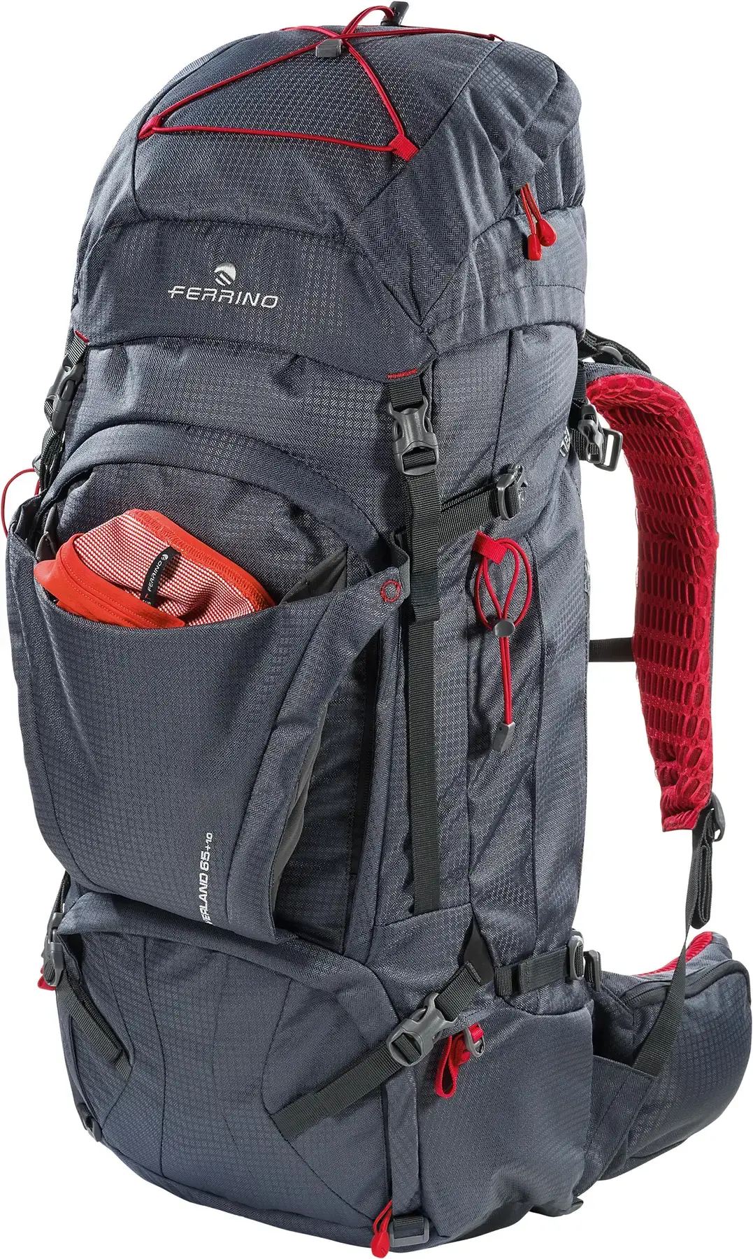 Рюкзак туристичний Ferrino Overland 65+10L Dark Grey (75671HCC) 105969
