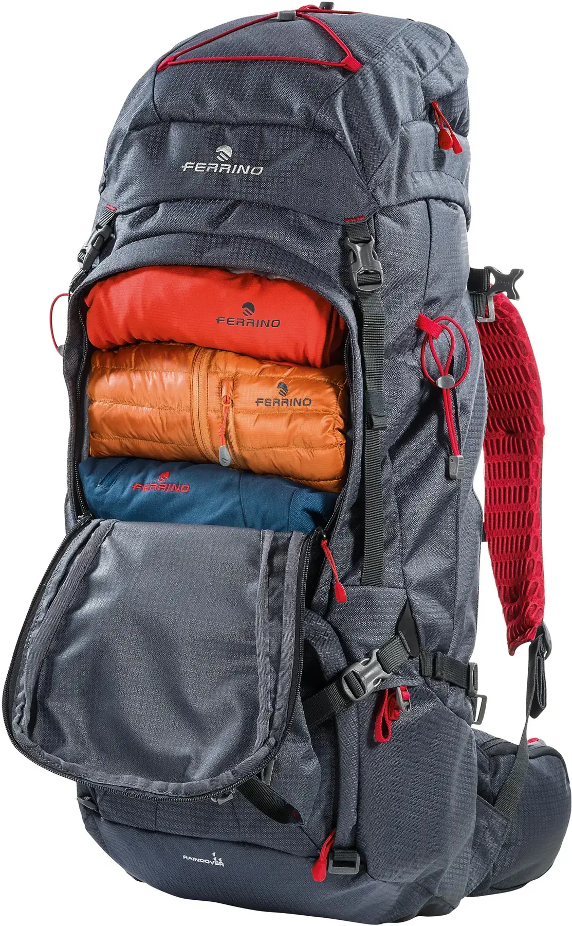 Рюкзак туристичний Ferrino Overland 65+10L Dark Grey (75671HCC) 105971