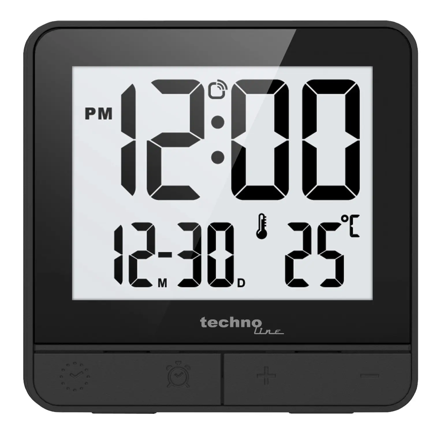 Годинник проекційний Technoline WT375 Black (WT375) 109005