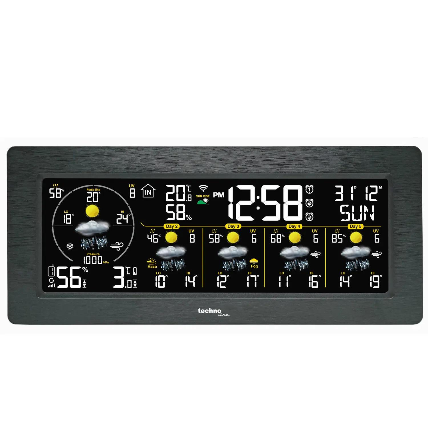 Метеостанція Technoline DirektWetter WD3050 Anthracite (WD3050) 108799