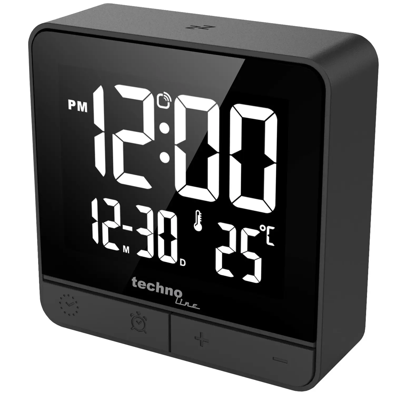 Годинник проекційний Technoline WT375 Black (WT375) 109007