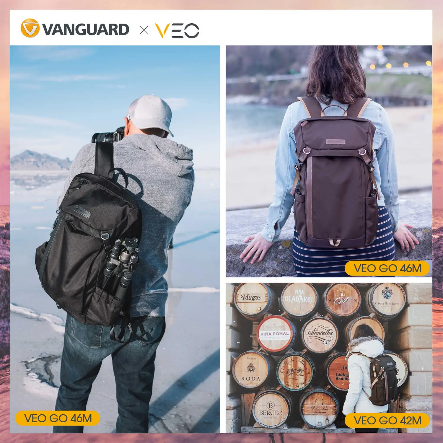 Рюкзак Vanguard VEO GO 46M Black (VEO GO 46M BK) 109362