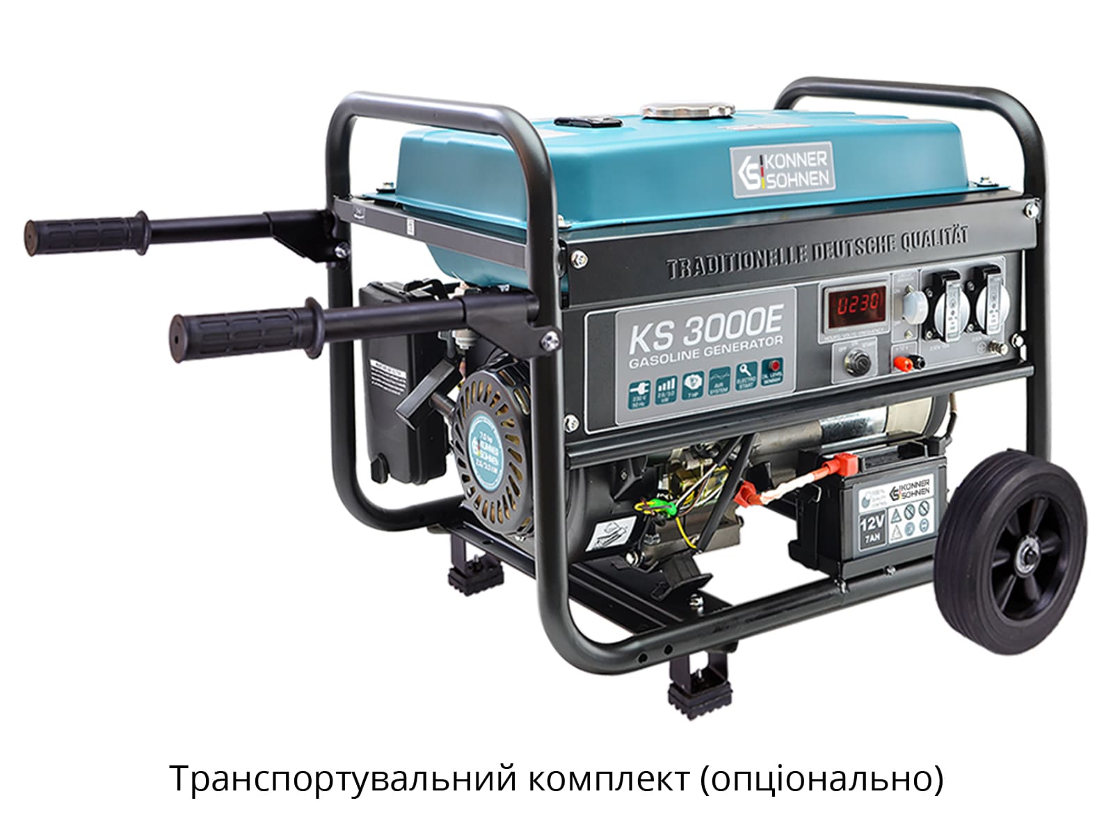 Газобензиновий генератор Könner&Söhnen KS 2900 G 109750